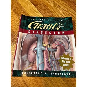 Grant's Dissector by Eberhardt Sauerland 1999 Very Good Ring Bound‎